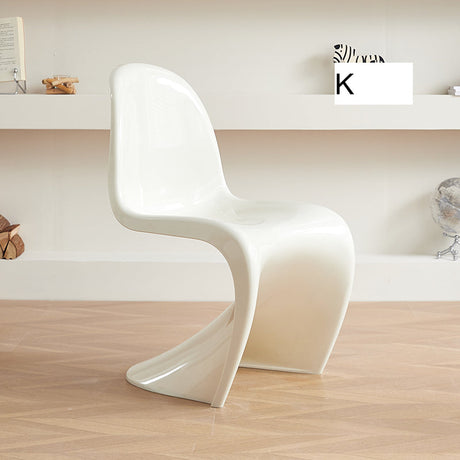 A&D Bartholomew Chic Stacking Plastic Dining Chair from A&D