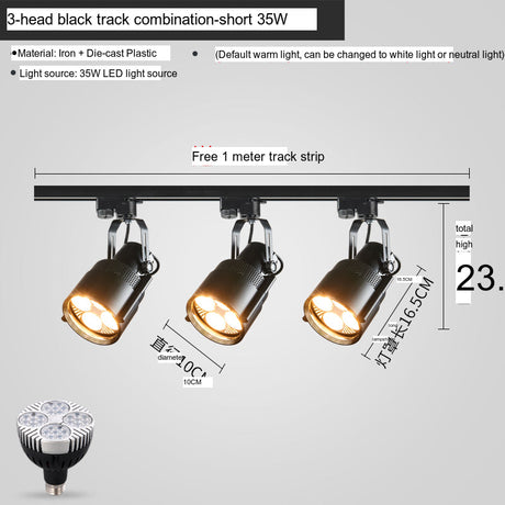 MODENG Retro Spotlight Bar Ceiling Light from MODENG