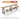 WEIMEI Calypso Chic Iron Milk Tea Bar Table from WEIMEI