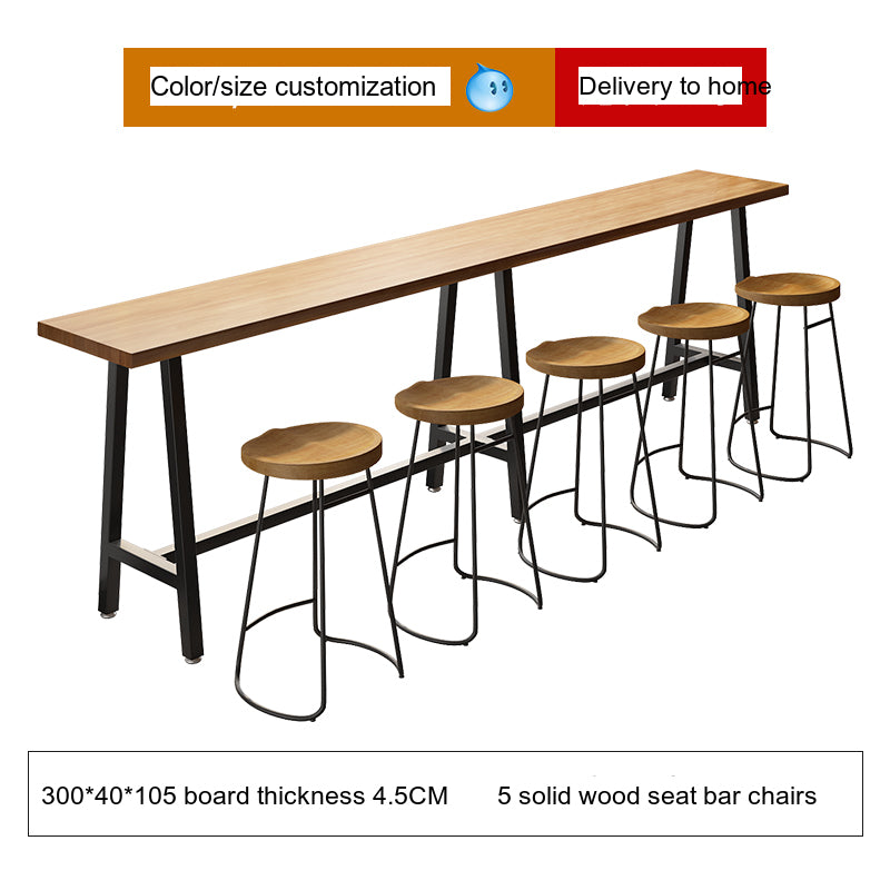 WEIMEI Calypso Chic Iron Milk Tea Bar Table from WEIMEI