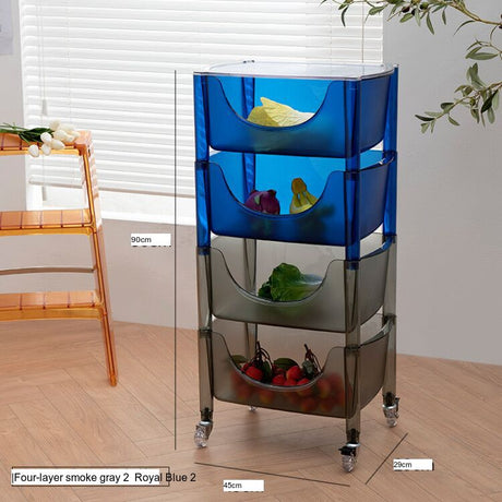 NIYE Olten Stylish Multilayer Storage System for Bed Cart from NIYE