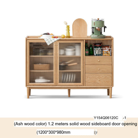 GENJI Hiroshi Sleek Wooden Storage Kitchen Cabinet from GENJI