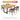 WEIMEI Santiago Eco-Friendly Adjustable Highchair from WEIMEI