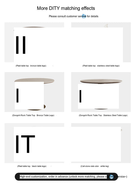 OROMA Isidora Retro Small Round Table Set from OROMA