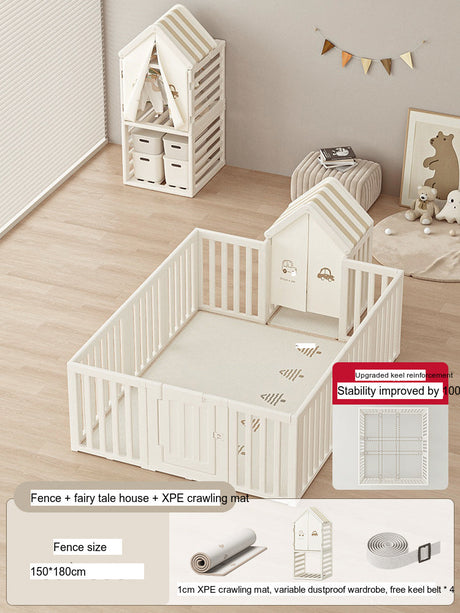 MIGOBEAR Safe Playpen Crawling Fence Indoor from MIGOBEAR