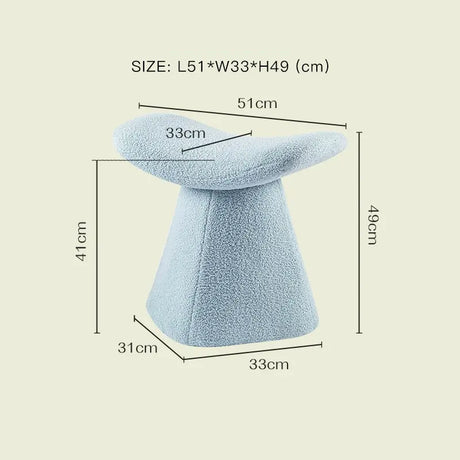 LAZYSPACE Lily Makeup Stool from LAZYSPACE