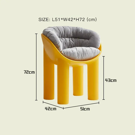 LAZYSPACE Zoey Elephant Legs Chair from LAZYSPACE