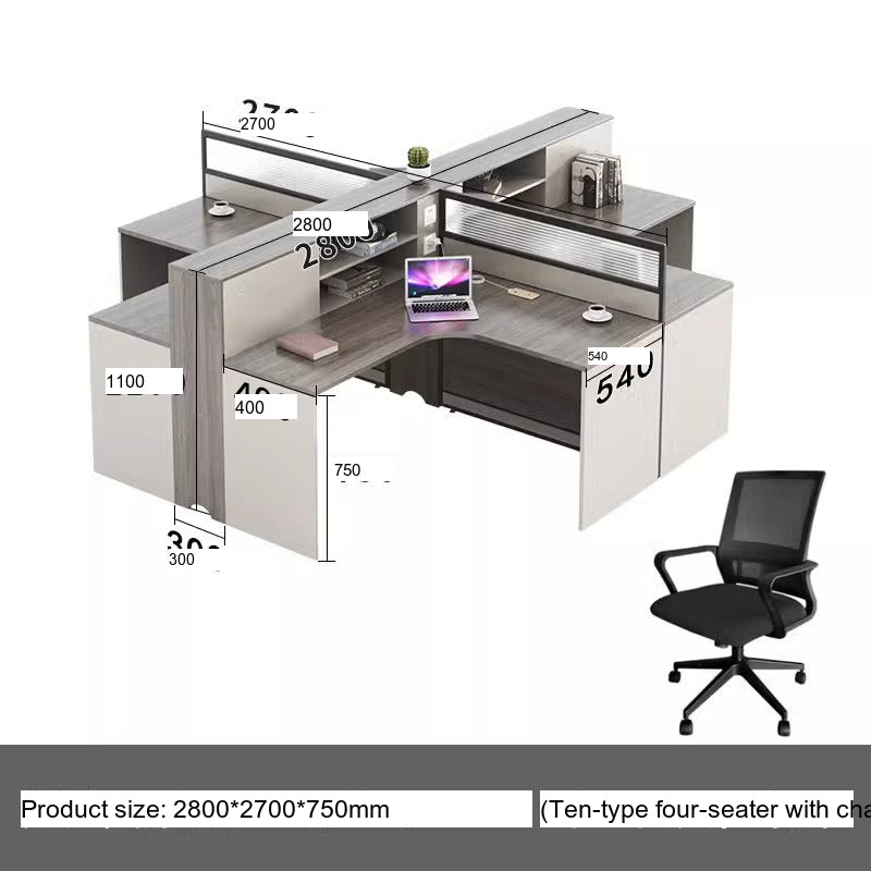 MUTINI Jasper Sleek Modern Office Desk Set from MUTINI