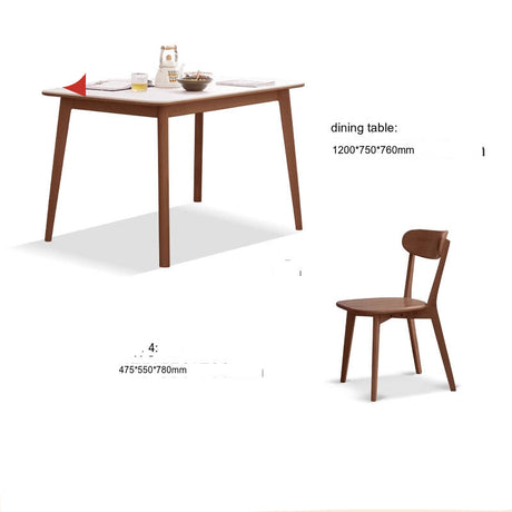 GENJI Harumi Elegant Solid Wood Long Table from GENJI