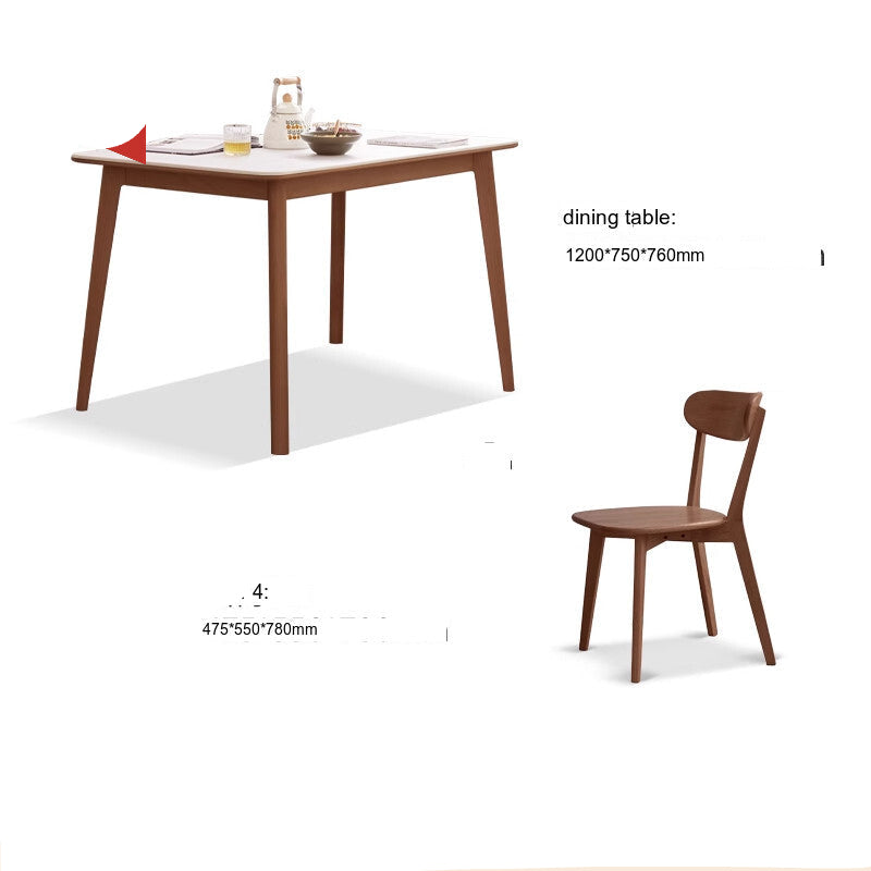 GENJI Harumi Elegant Solid Wood Long Table from GENJI