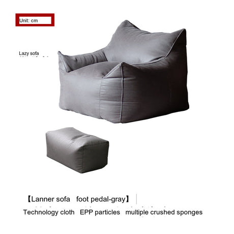 YUEMAI Nico Retro Bean Bag Lounge Chair from YUEMAI