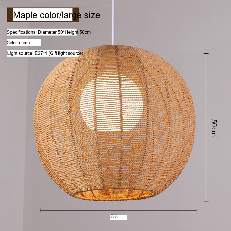 BOJI Kintaro Artistic Woven Lampshade Ceiling Lamp from BOJI