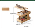 GENJI Hoshiko Versatile Oak Side Table from GENJI