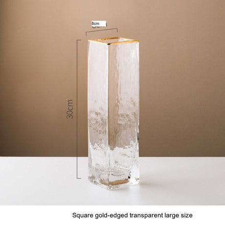 LIVETAI Isolde Majestic Hammered Design Hyper-Transparent Hydroponic Pot from LIVETAI