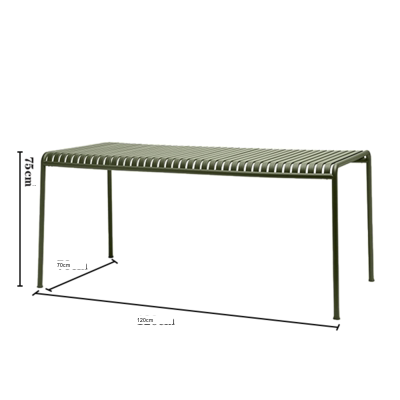 WEIMEI Serafino Elegant Wrought Iron Balcony Table & Chair Set from WEIMEI