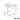 NIYE Montgomery Sleek Transparent Folding Stool from NIYE