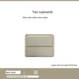 KOCU HOME Alaric Sleek Spacious Bedside Table from KOCU HOME