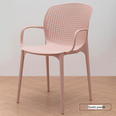 NIYE Elowen Stylish Hollow Plastic Dining Chair from NIYE