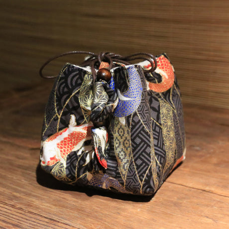 PAULOWNIA Kiyoshi Chic Handcrafted Storage Bag from PAULOWNIA