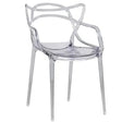 MAGICIANS HOUSE Alhambra Sleek Transparent Dining Chair from MAGICIANS HOUSE