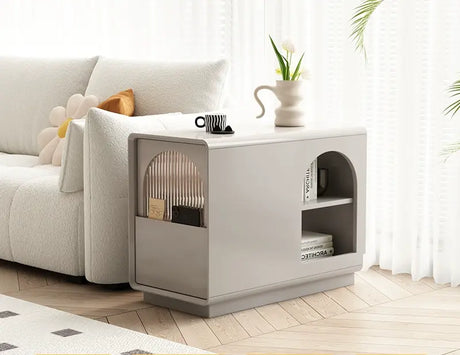 LINYUE Ivy Cream Style Movable Side Table from LINYUE