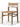 GENJI Tsubasa Vintage Solid Wood Rattan Dining Chair from GENJI