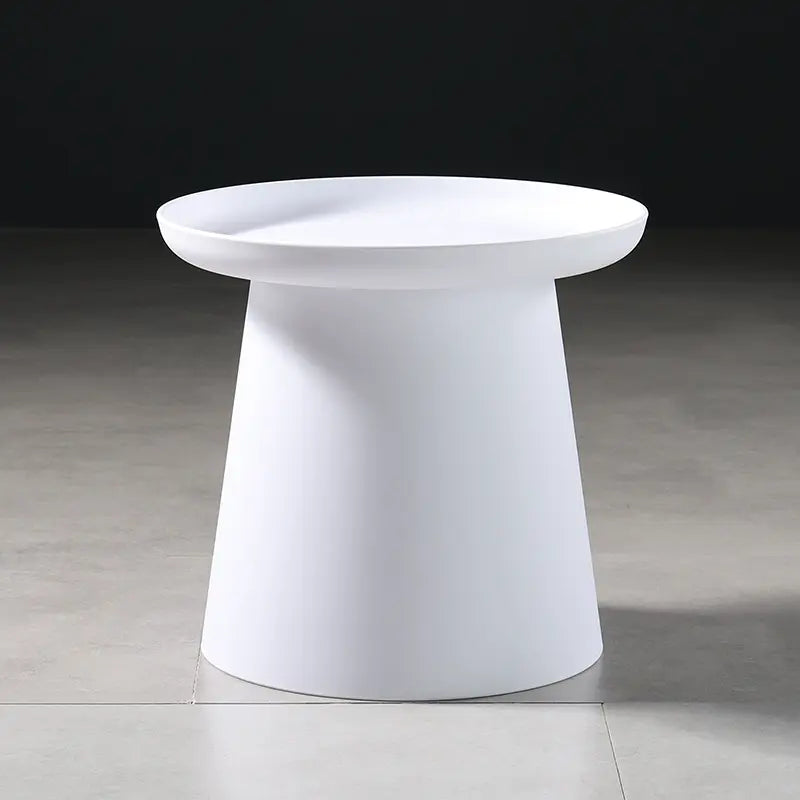 ABOUT WHITE Yule Coastal Minimalist Side Table from ABOUT WHITE