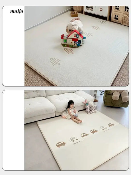 MIGOBEAR Non-Toxic Crawling Game Mat Increased Thickness from KAWADENO
