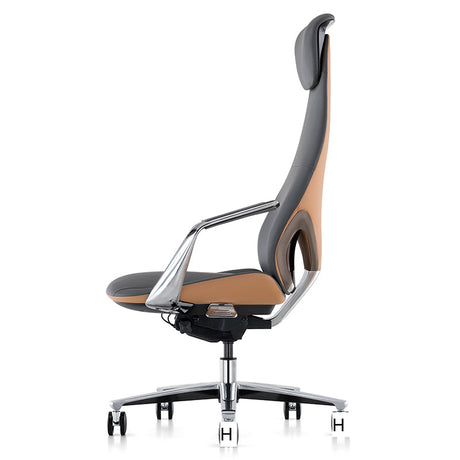 MEDELIN Santiago Ergonomic Comfort Leather Office Chair from MEDELIN