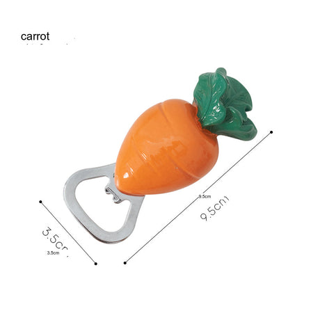 EPIUS Marcellus Funky Magnetic Carrot Bottle Opener from EPIUS