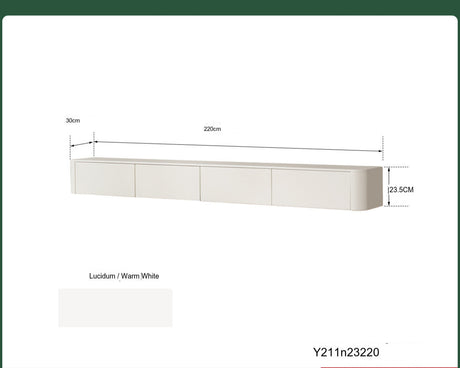GENJI Montserrat Elegant Solid Wood TV Cabinet from GENJI