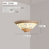 BOJI Yuzuki Elegant Woven Ceiling Lamp - Chinese Style Living Room Light. from BOJI