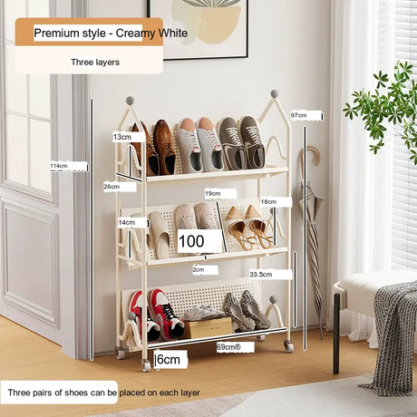 XIMIKA Kenzo Compact Multi-Layer Shoe Rack from XIMIKA