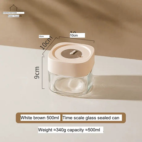 MH XIANXIA Elegant Glass Sealing Food-Grade Storage Jar from MH