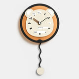 MANDELA Alhambra Creamy Artistic Minimalist Wall Clock from MANDELA