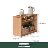 GENJI Yasmin Sleek Solid Wood Side Table from GENJI