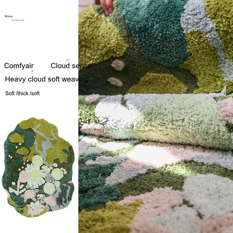 MOXI Santiago Cozy Colorful Carpet Living Room Cushion from MOXI