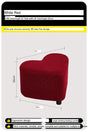 ABOUT WHITE Elowen Nordic Designer Love Stool - Light Luxury High-End Household Bench from ABOUT WHITE