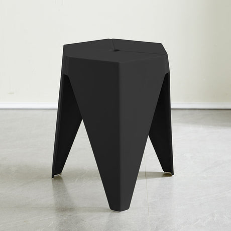 CHENGXIN HOME Isolde Stackable Nordic Round Stool - Modern Dining Bench from CHENGXIN HOME