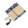 PAULOWNIA Isolde Elegant Cotton Linen Table Flag Cushion from PAULOWNIA