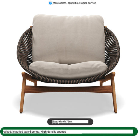 DIME GARDEN Valois Waterproof Sunscreen Outdoor Sofa from DIME GARDEN