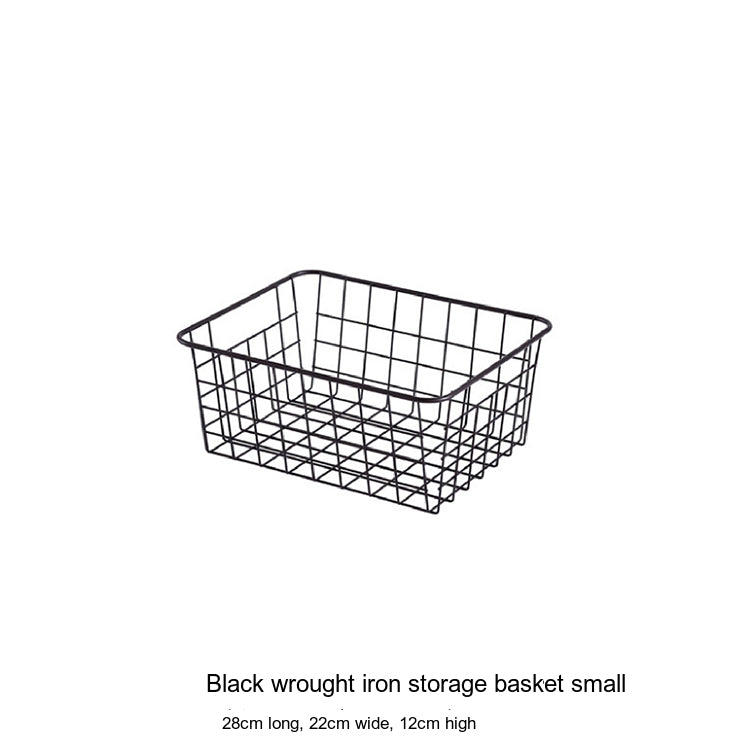 LIVETAI Aveline Stylish Storage Iron Basket Basketball Snacks from LIVETAI
