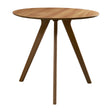 NIYE Carlotta Chic Solid Wood Round Coffee Table from NIYE