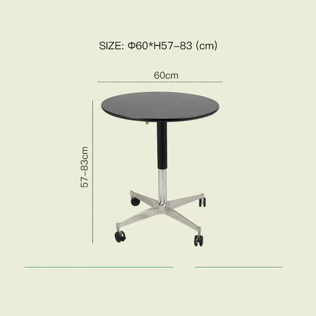 LAZYSPACE Zoey Solid Wood Lift Table from LAZYSPACE