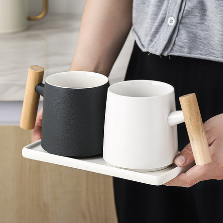 TIANRUN Esperanza Elegant Matte Ceramic Rinse Cup from TIANRUN