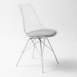 A&D Lysander Stylish Acrylic High Chair from A&D
