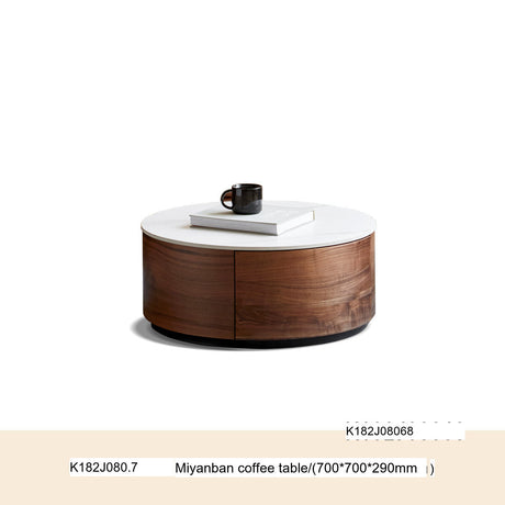 GENJI Hiroshi Elegant Solid Wood Coffee Table from GENJI