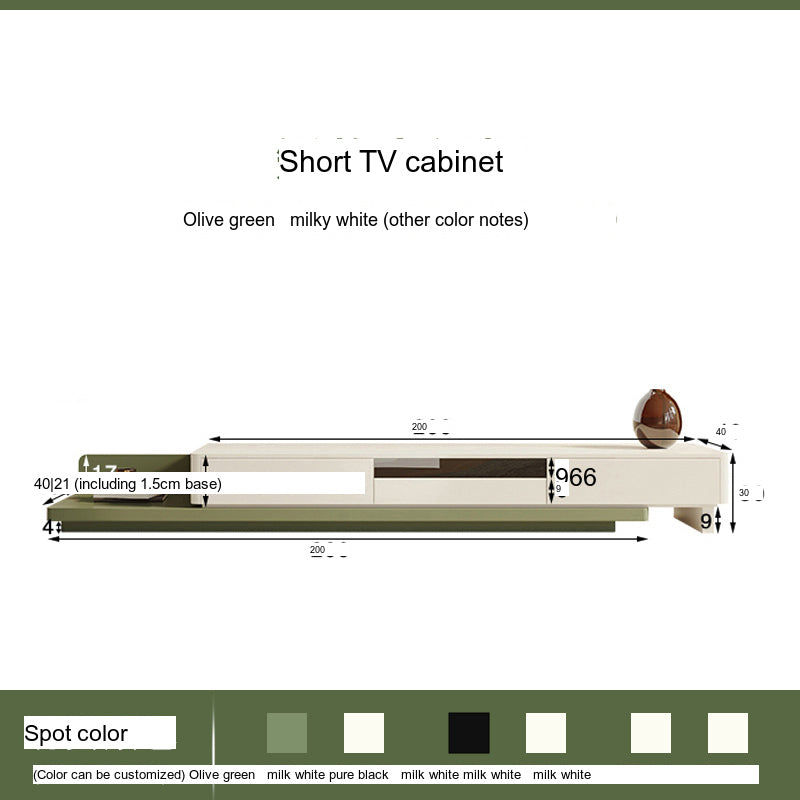 KOCU HOME Alaric Sleek Solid Wood TV Cabinet Set from KOCU HOME