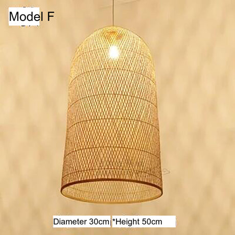 BOJI Isadora Elegant Woven Ceiling Lamp - Chinese Style from BOJI