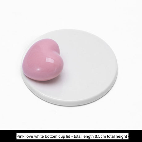 LIVETAI Marisol Elegant Ceramic Cover Creative Water Cup from LIVETAI